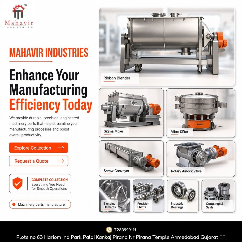 Top Industrial Mixing & Conveying Equipment for Streamlined Operations
